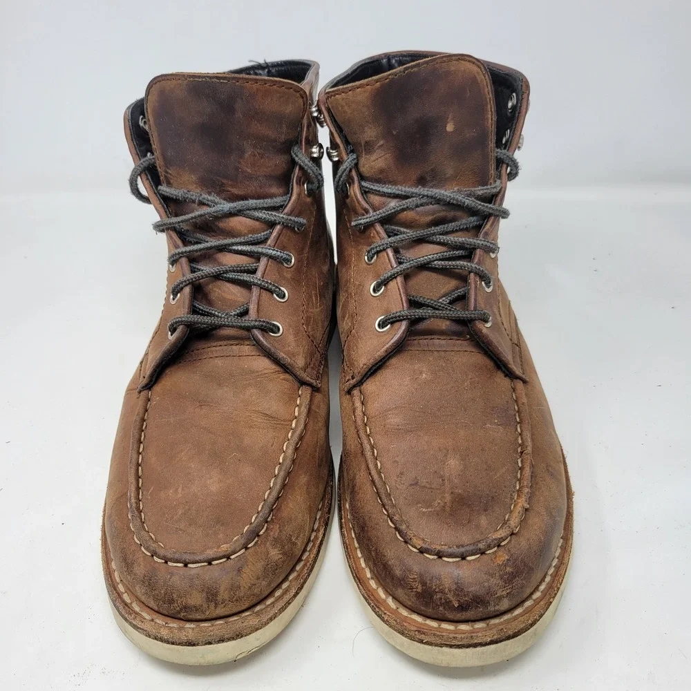 Thursday‎ Boot Co Diplomat Leather Moc Toe Boots Mens 12 Vibram Sole